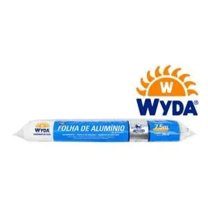 Papel de alumínio Wyda 45 cm x 7,5 metros - Imagem 3