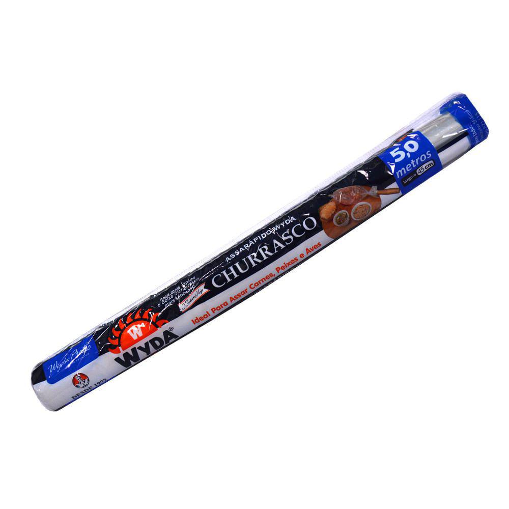 Assa rápido churrasco 45cm x 5m Wyda