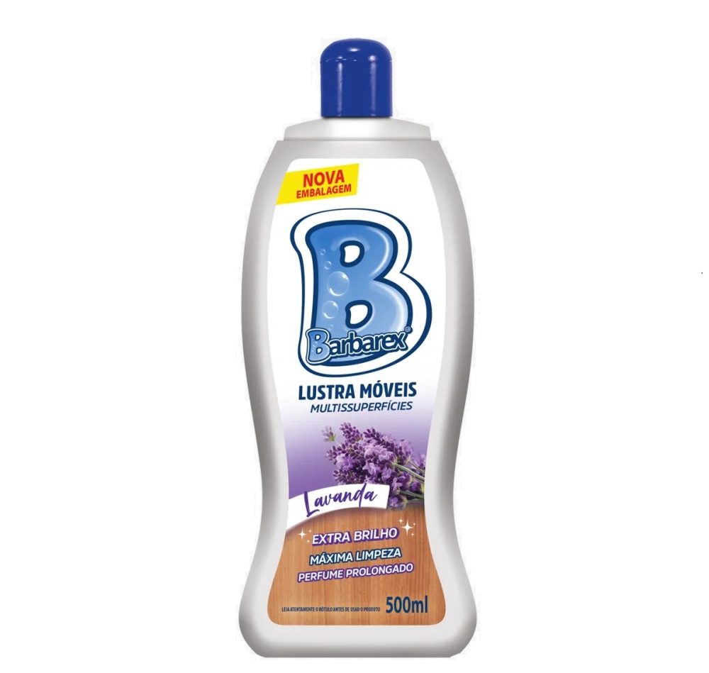 Lustra moveis Barbarex com 500 ml