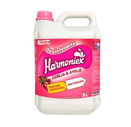Desinfetante cereja e avelã 5 litros Harmoniex