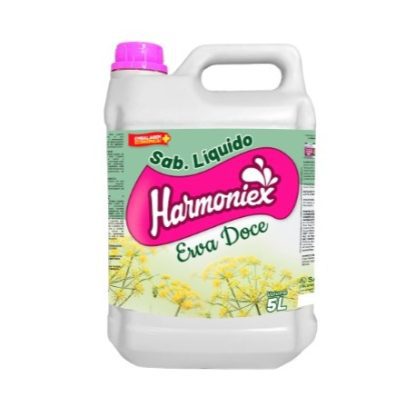 Sabonete liquido erva doce 5 litros Harmoniex