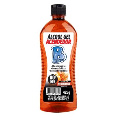 Álcool gel acendedor Barbarex 80°INPM  425G