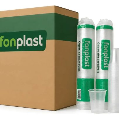 Copo plástico descartável  Fonplast